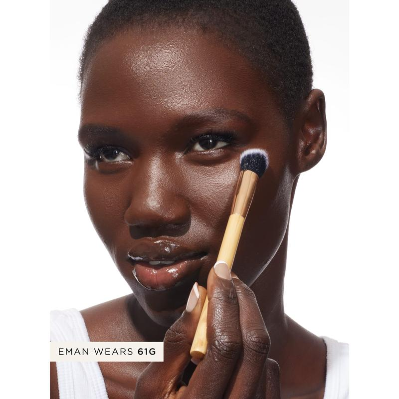 Tarte Concealer Paw Brush - Angled for Seamless Application - Image 6